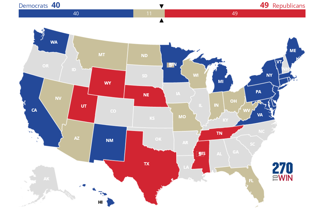 Split Electoral Votes in Maine and Nebraska