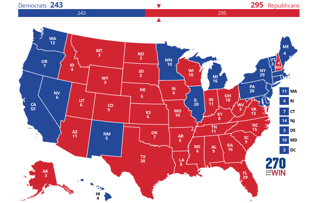 Electoral College Map