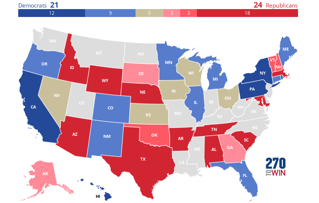 FiveThirtyEight Governor Forecast