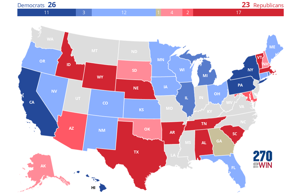 Crystal Ball 2018 Governor Ratings