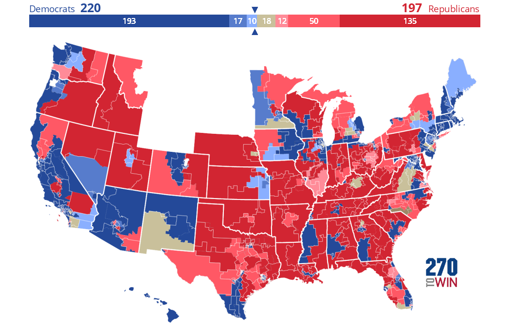 Interactive Map of FiveThirtyEight Forecast now Available 270toWin