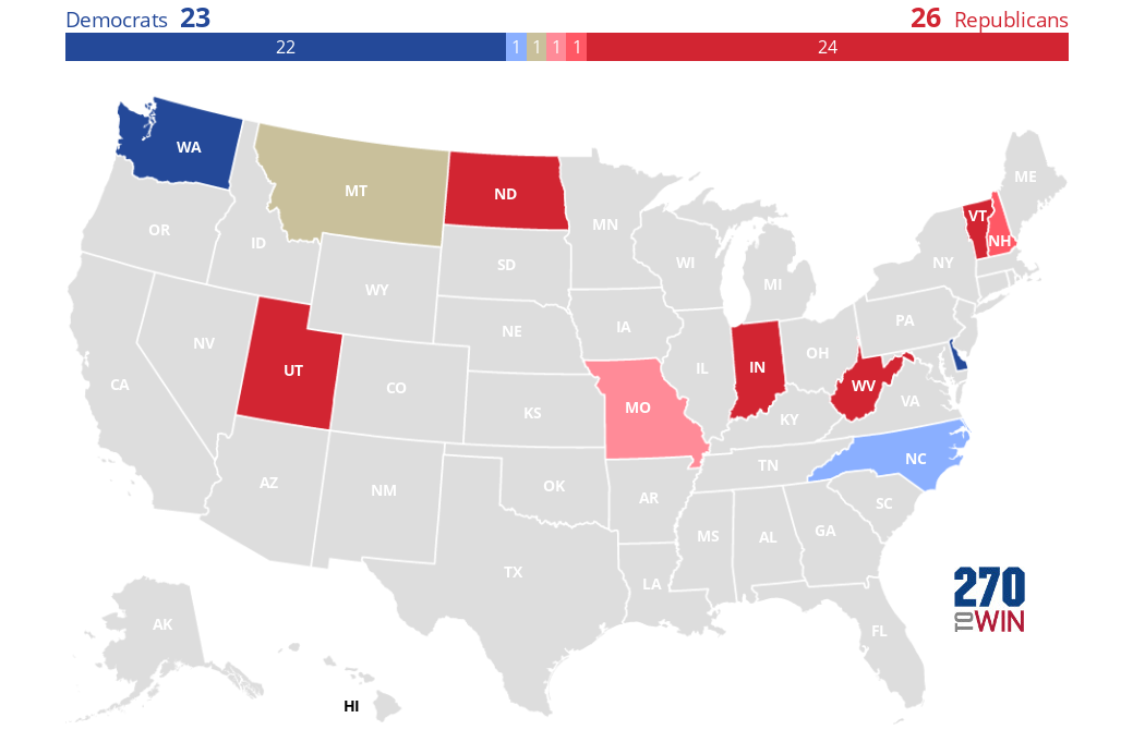 Inside Elections Governor Ratings