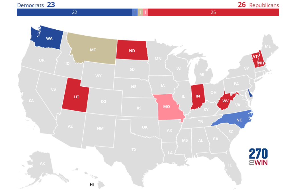 Cook Political Report Governor Ratings