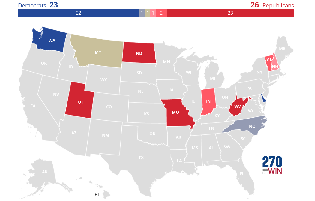 Inside Elections 2020 Governor Race Ratings