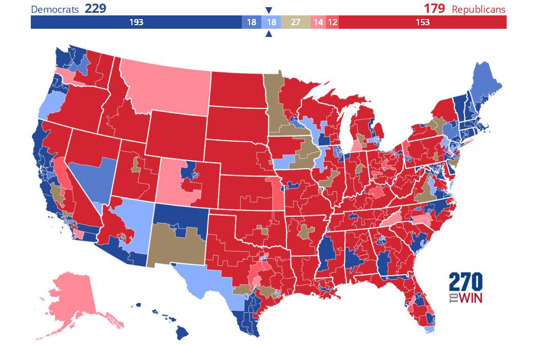 Cook Political Report 2020 House Ratings