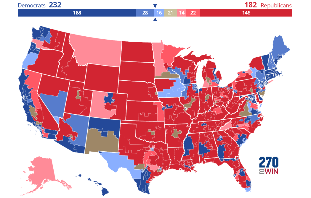 2020 Maryland House Election Map