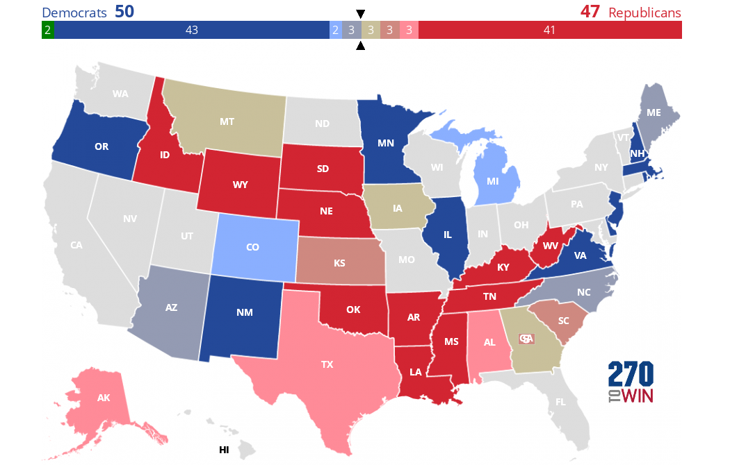 Inside Elections 2020 Senate Ratings