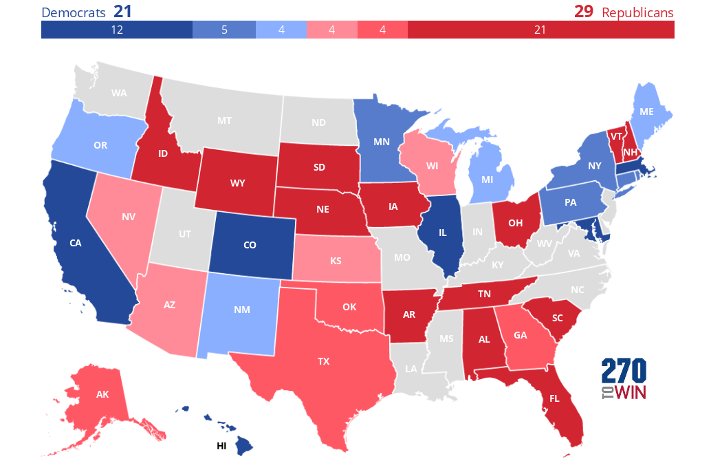 Crystal Ball 2022 Governor Ratings