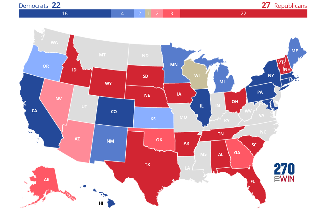 FiveThirtyEight Governor Forecast