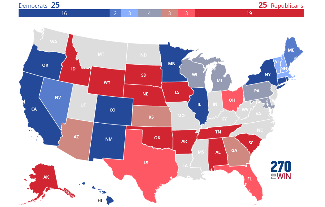 2022 Electoral Map