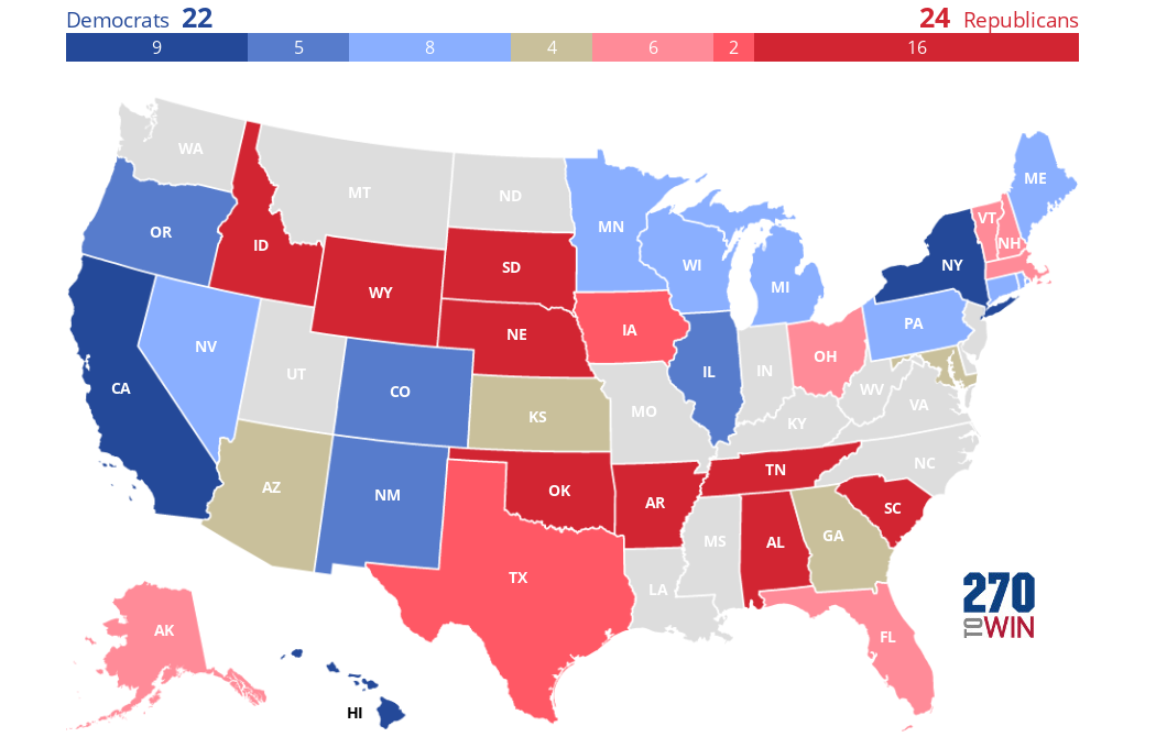 2021-22 Governor First Look - 270toWin