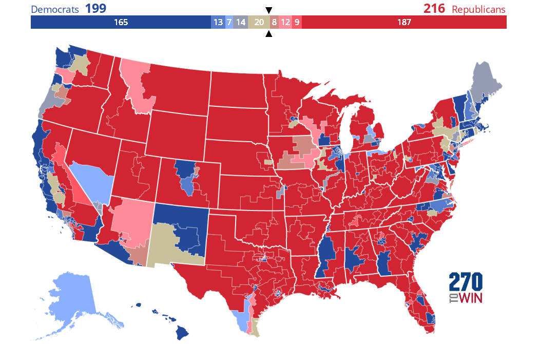 2022 House Election Forecast Maps 270toWin