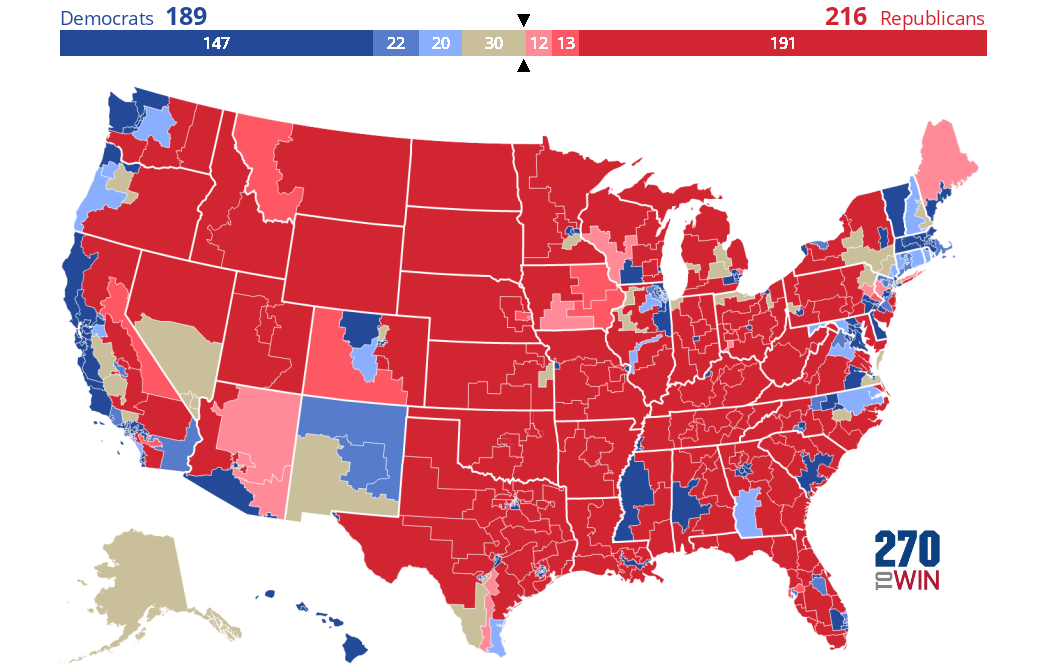 Fox News 2022 House Power Rankings 270toWin