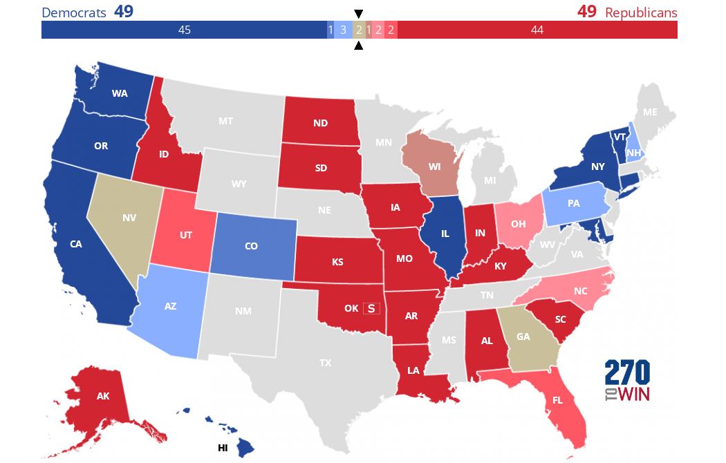 2022 Senate Election Interactive Map - 270toWin