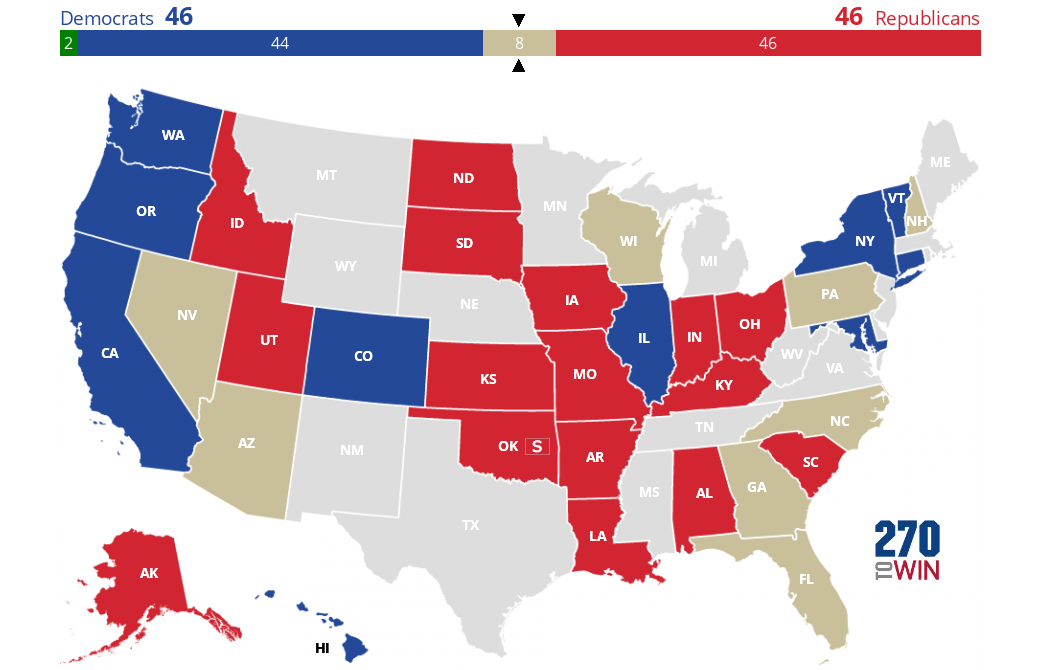 Inside Elections 2022 Senate Race Ratings