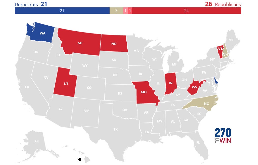 Inside Elections 2023-24 Governor Ratings