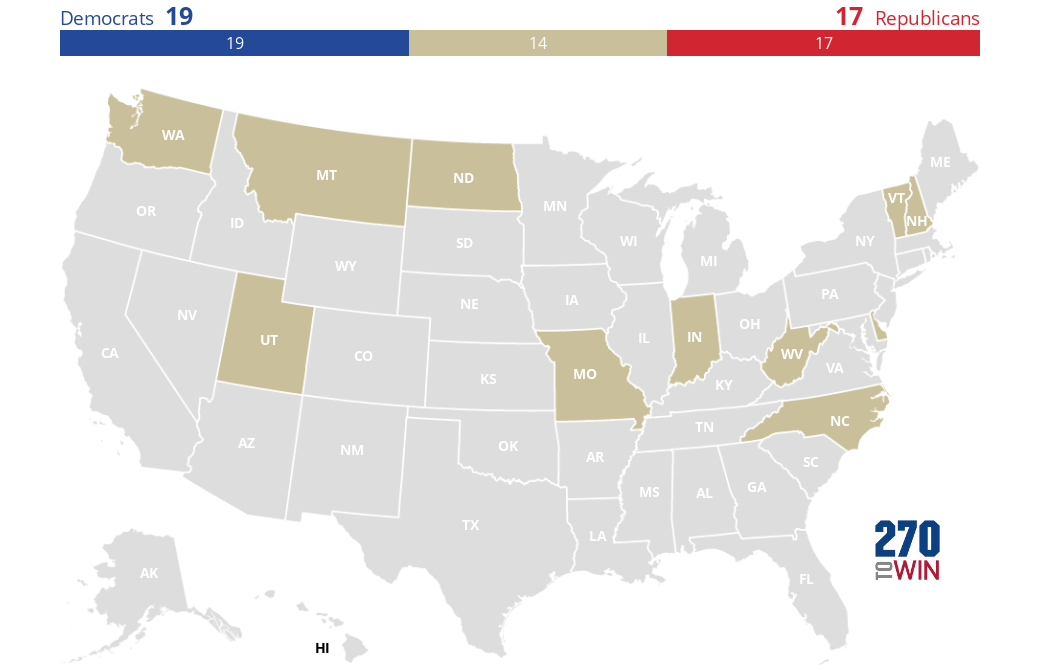 Introducing the 20232024 Interactive Governor Map 270toWin