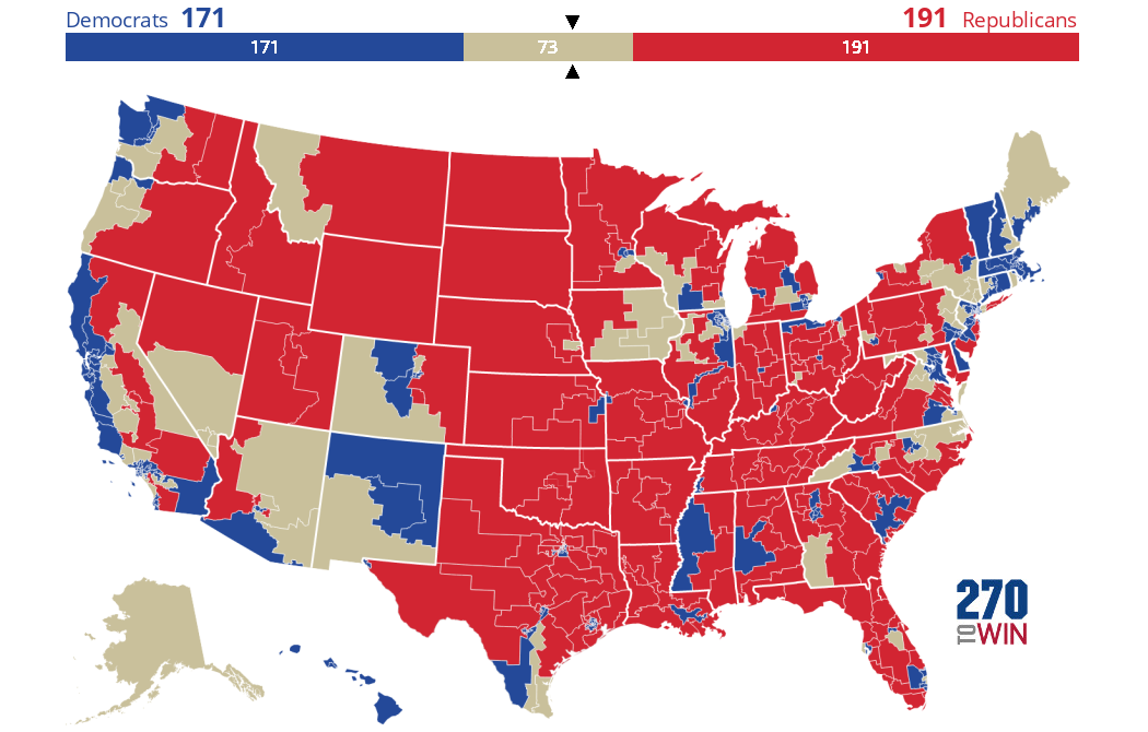 2024 House Election Interactive Map 270toWin 2024 House Election Interactive Map 270toWin