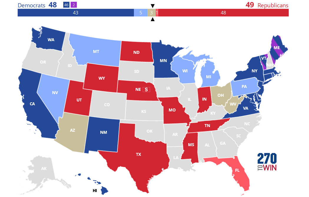 Cook Political Report 2024 Senate Ratings