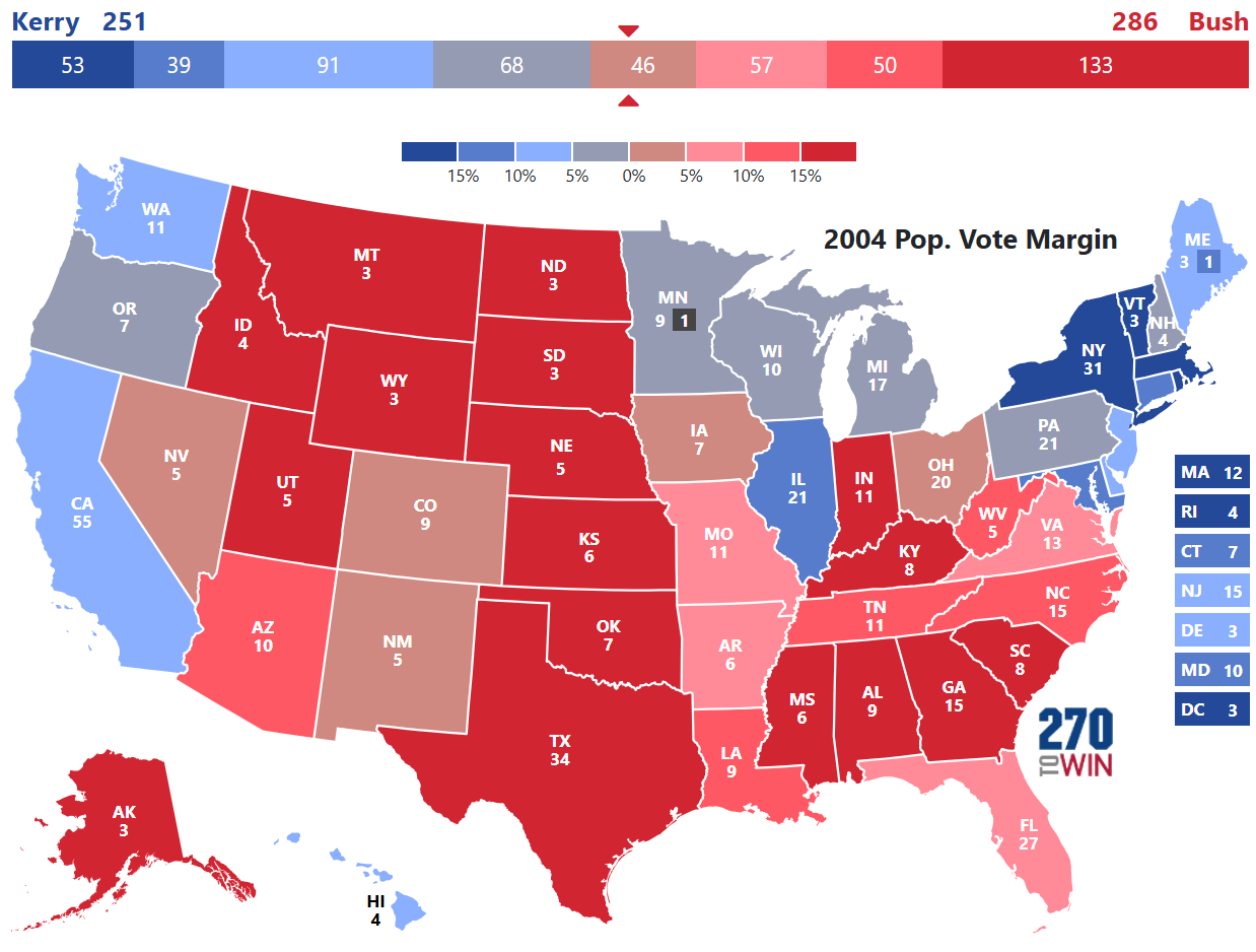 Presidential Election Of 2004