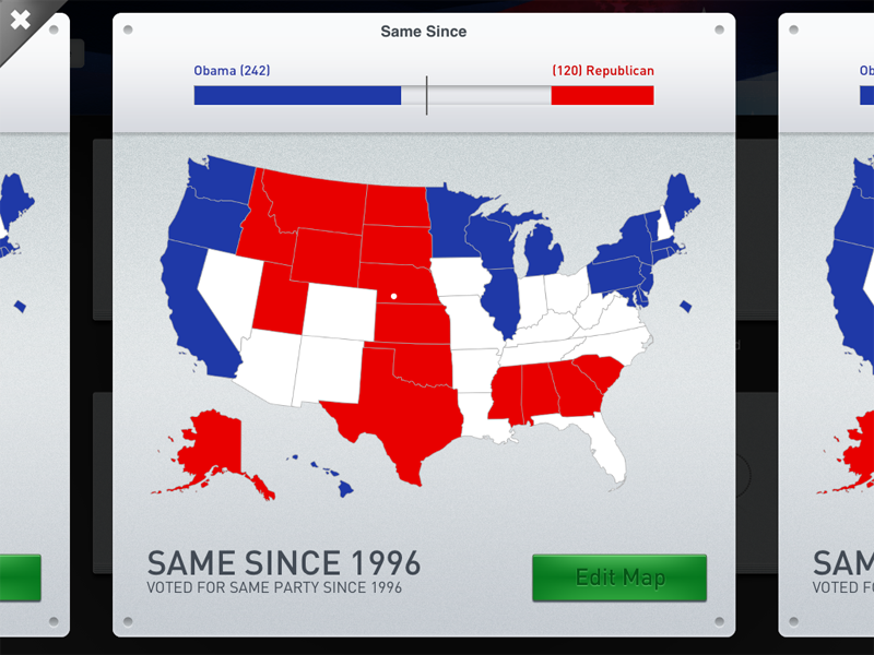 A variety of templates from which to start your own 2012 election forecast