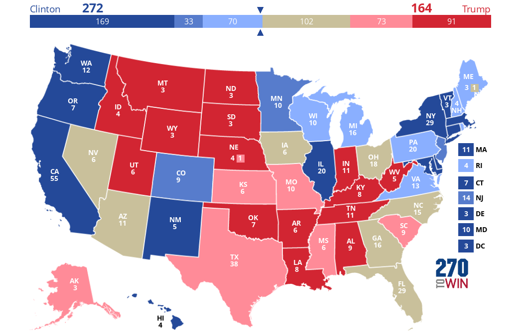 2024 Presidential Election Interactive Map