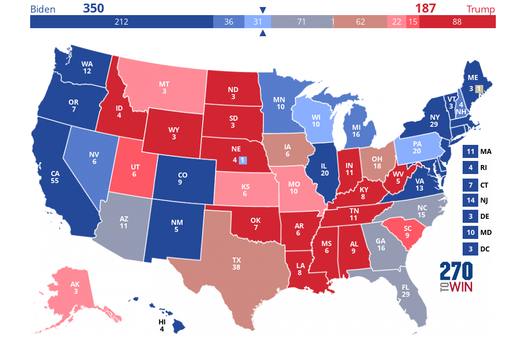 2024 Presidential Election Interactive Map