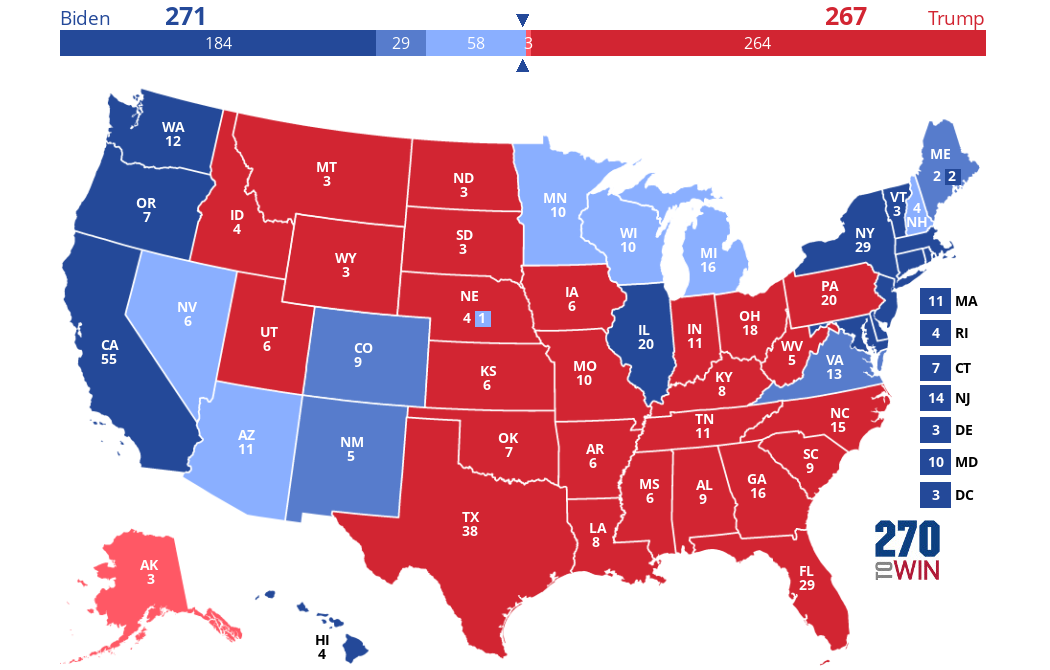 2024 Presidential Election Interactive Map