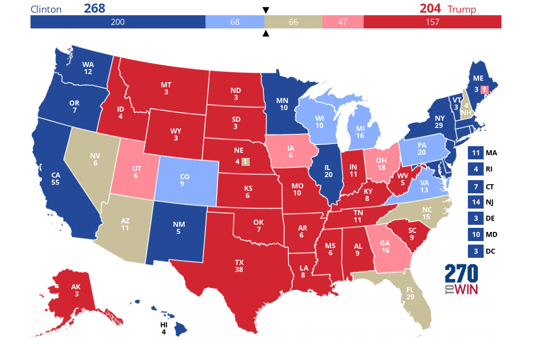 CNN Electoral College Map