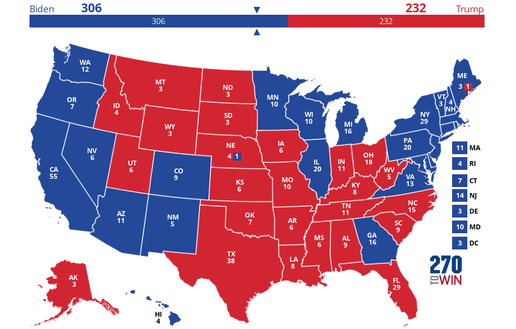 Election Results 2020 Cnn Interactive Map