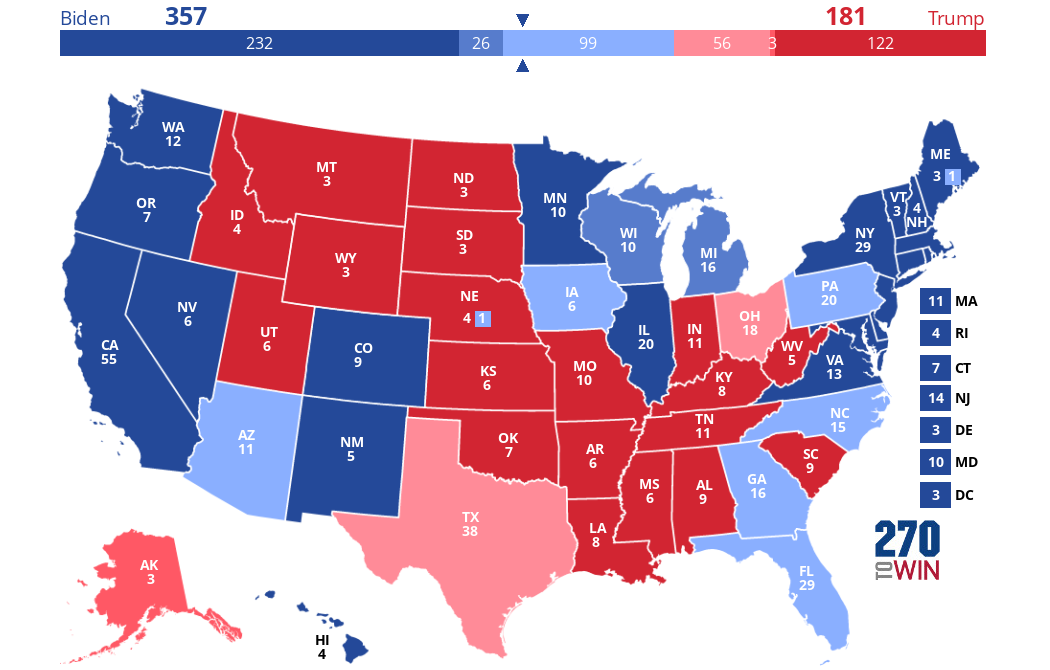 2024 Presidential Election Interactive Map