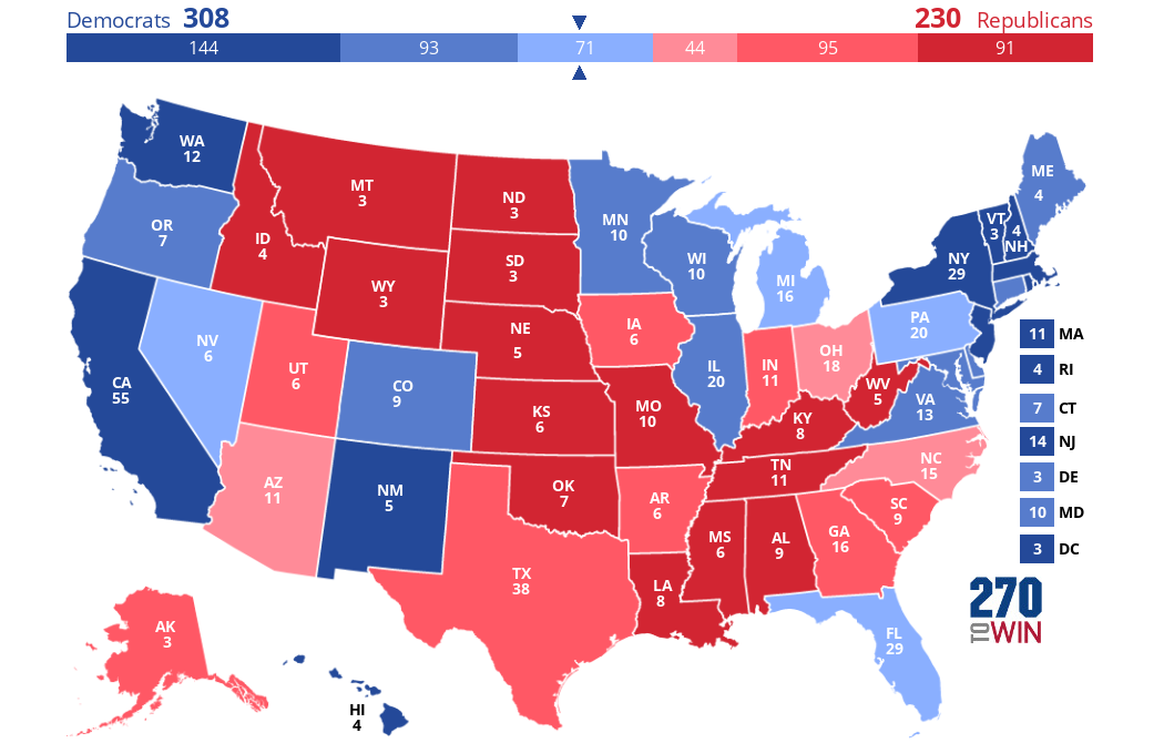 Presidential Polls 2024 270 Results Cyndie Thomasin