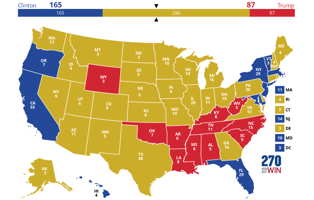 2024 Presidential Election Interactive Map