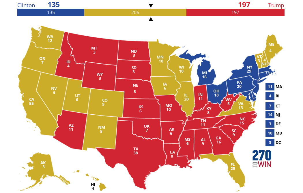 2024 Presidential Election Interactive Map