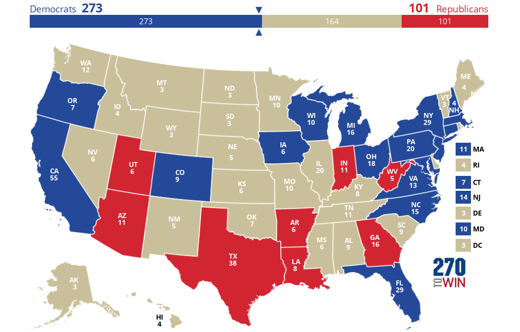 2024 Presidential Election Interactive Map