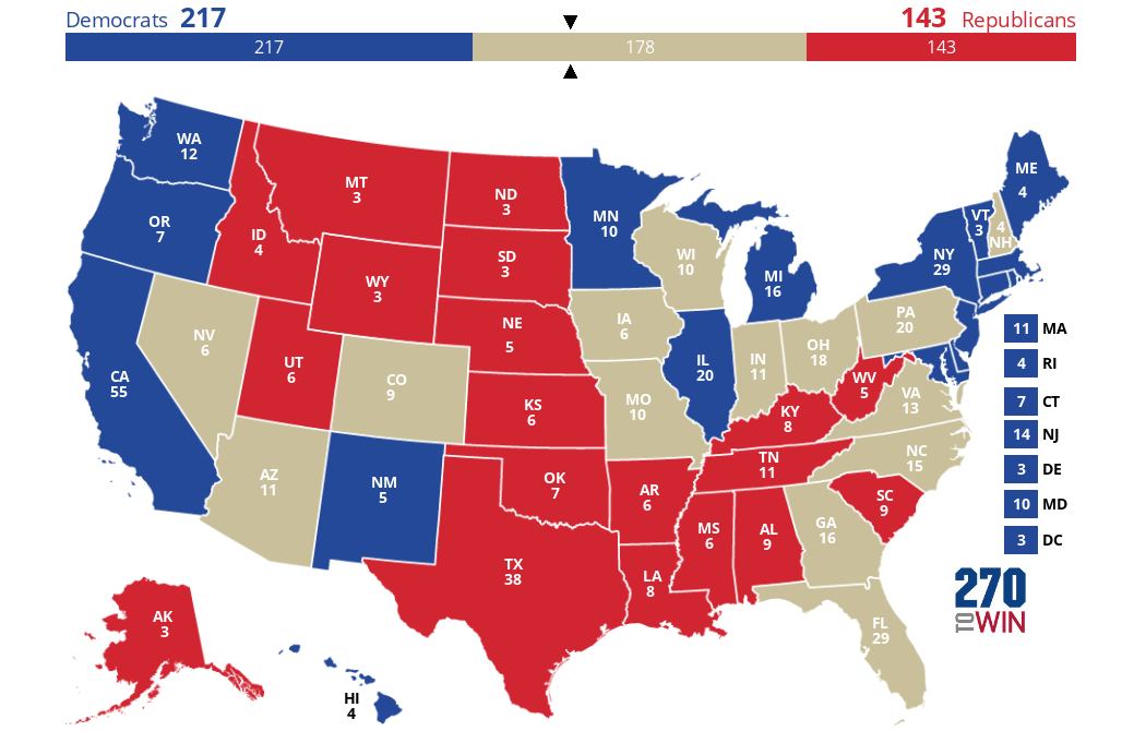 2024 Presidential Election Interactive Map