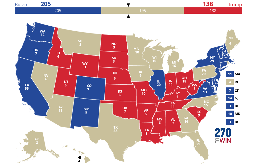 2024 Presidential Election Interactive Map
