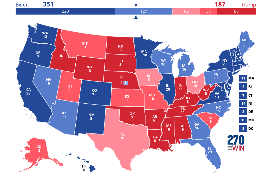 2024 Presidential Election Interactive Map