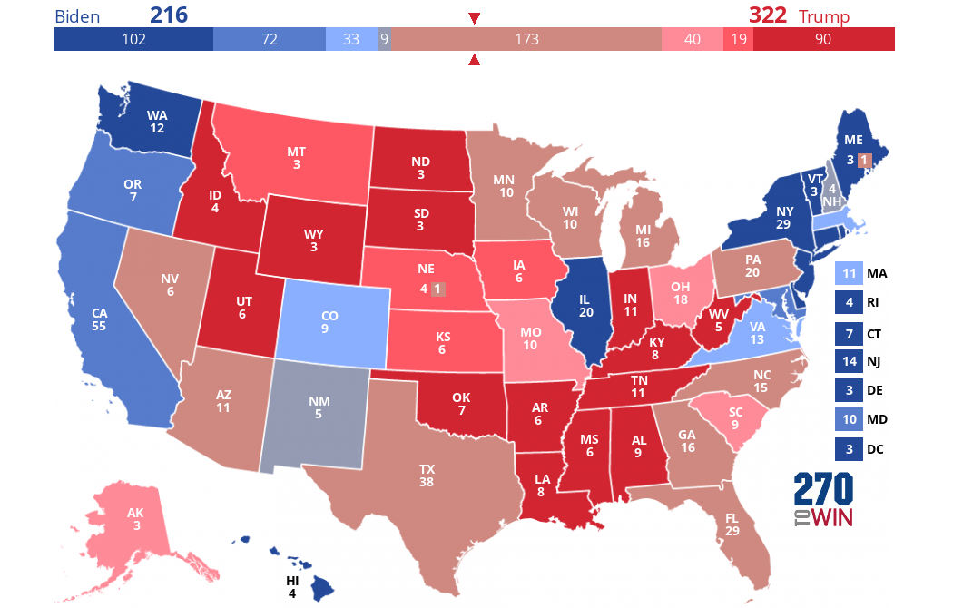 2024 Republican Primary Interactive Map - Bridie Sabrina