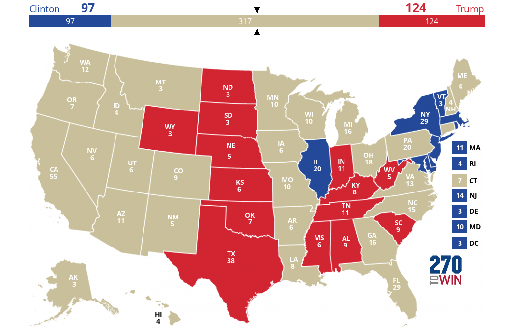 2024 Presidential Election Interactive Map