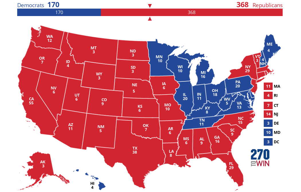 2025 Us Senate Interactive Map Alexi Virgie