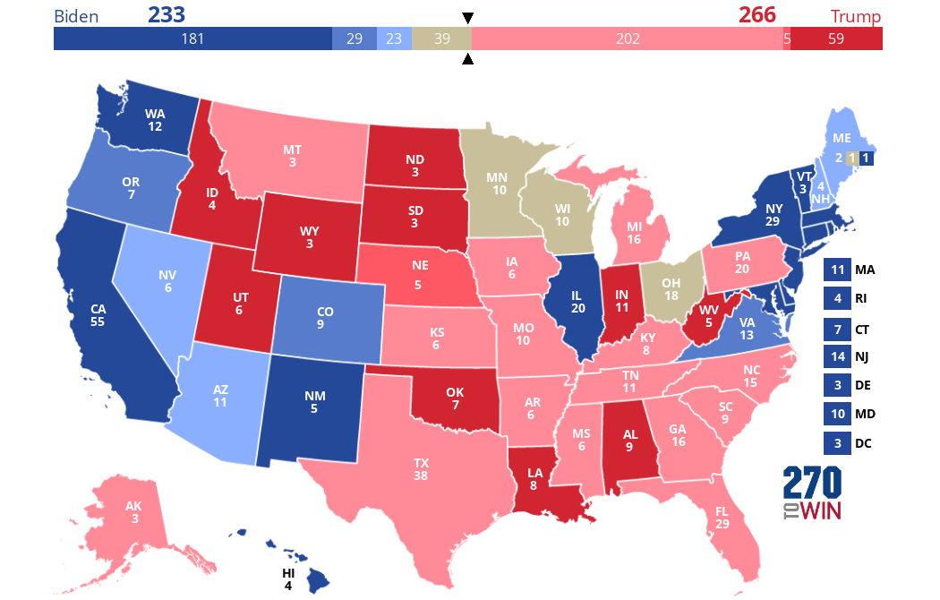 2024 Presidential Election Interactive Map