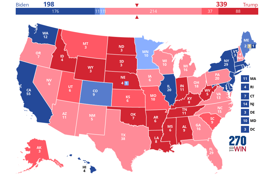 2024 Presidential Election Interactive Map