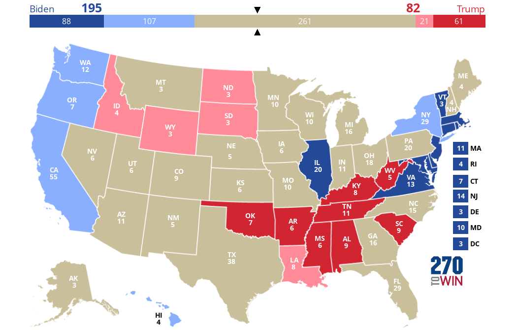 2024 Presidential Election Interactive Map