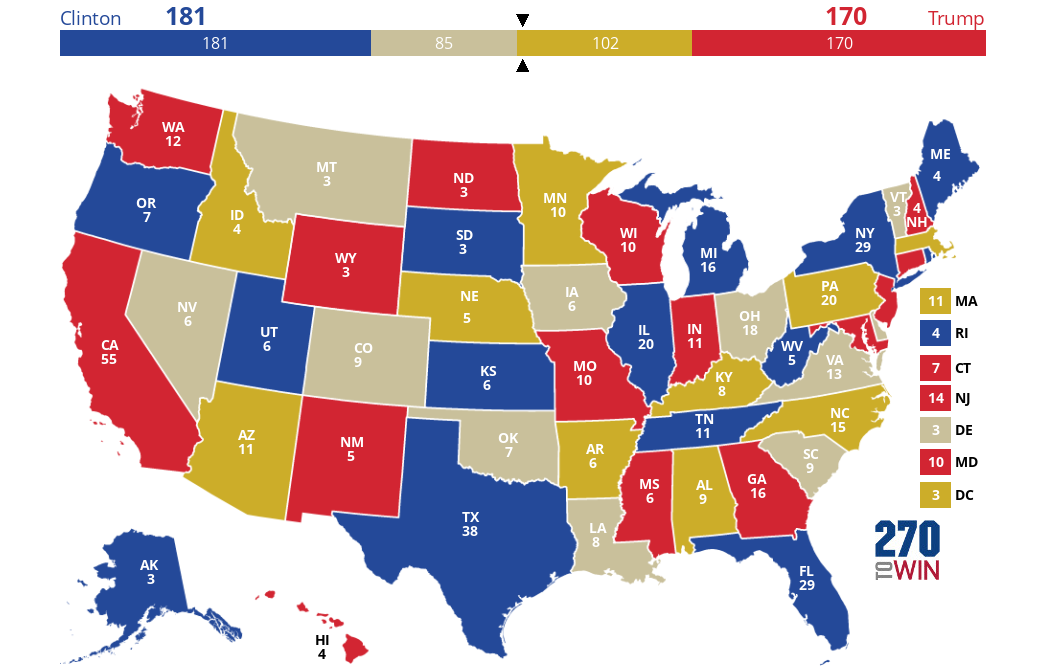 2024 Presidential Election Interactive Map