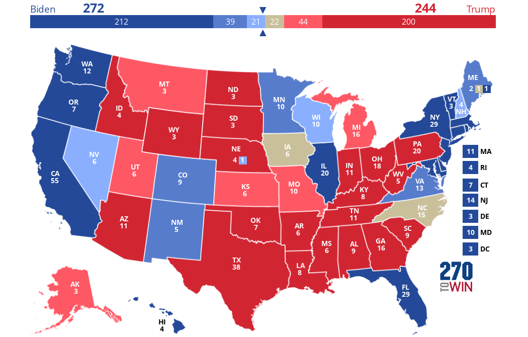 2024 Presidential Election Interactive Map