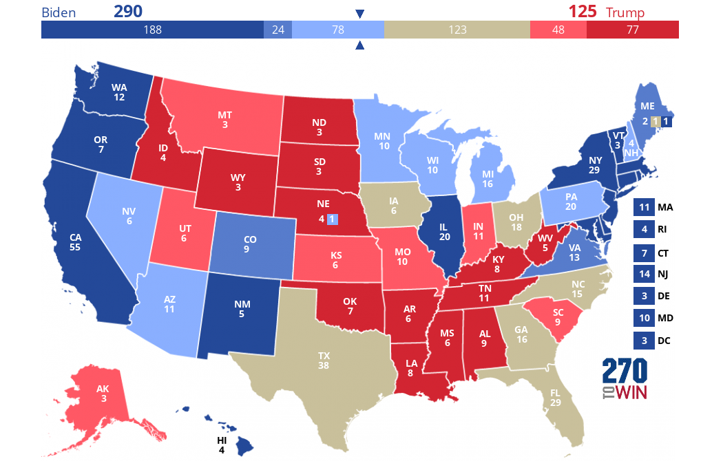 Cook Political Report Electoral College Forecast