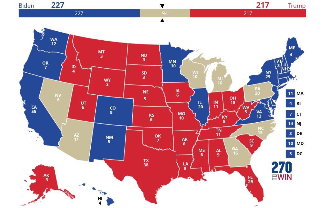 KKmzJ - Election Night 2020 Ends at Midnight With No Clear Winner for President