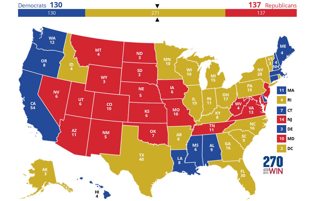 2024 Republican Primary Interactive Map Karil Marlena