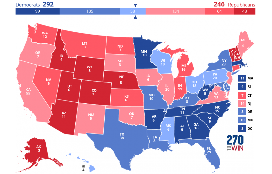 Elecciones Usa 2024 Map World Map